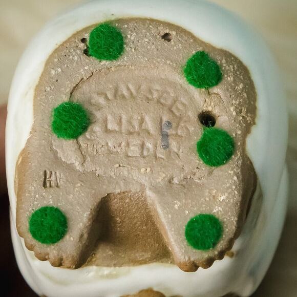 Vintage 1970s Lisa Larson South Syd African Squatting Boy Gustavsberg Stoneware - Picture 6 of 7